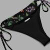 cosmic drifters nightshade print triangle bikini lining2