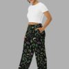 cosmic drifters nightshade print unisex wide leg pants side