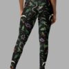 cosmic drifters nightshade print yoga leggings back