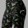 cosmic drifters nightshade print yoga leggings close