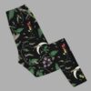 cosmic drifters nightshade print yoga leggings folded