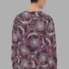 cosmic drifters pink suns moons print sweater back