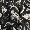 cosmic drifters printed fungalis fabric