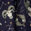 cosmic drifters printed zodiac skies fabric