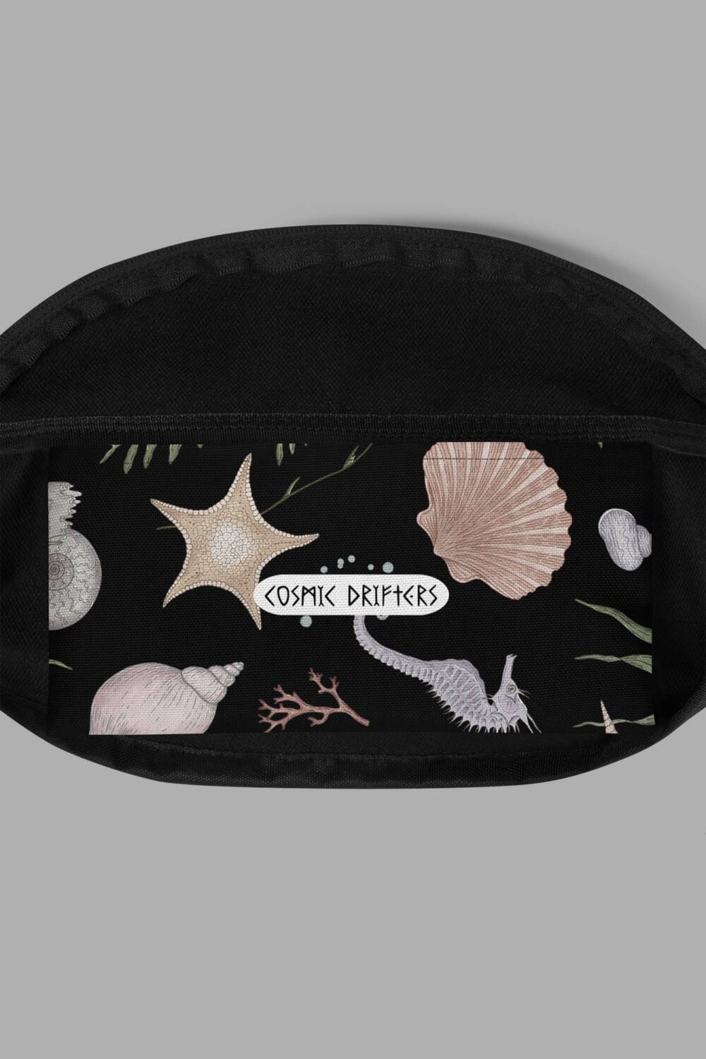 sea witch print fanny pack