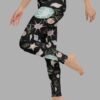 cosmic drifters sea witch print one piece yoga leggings side