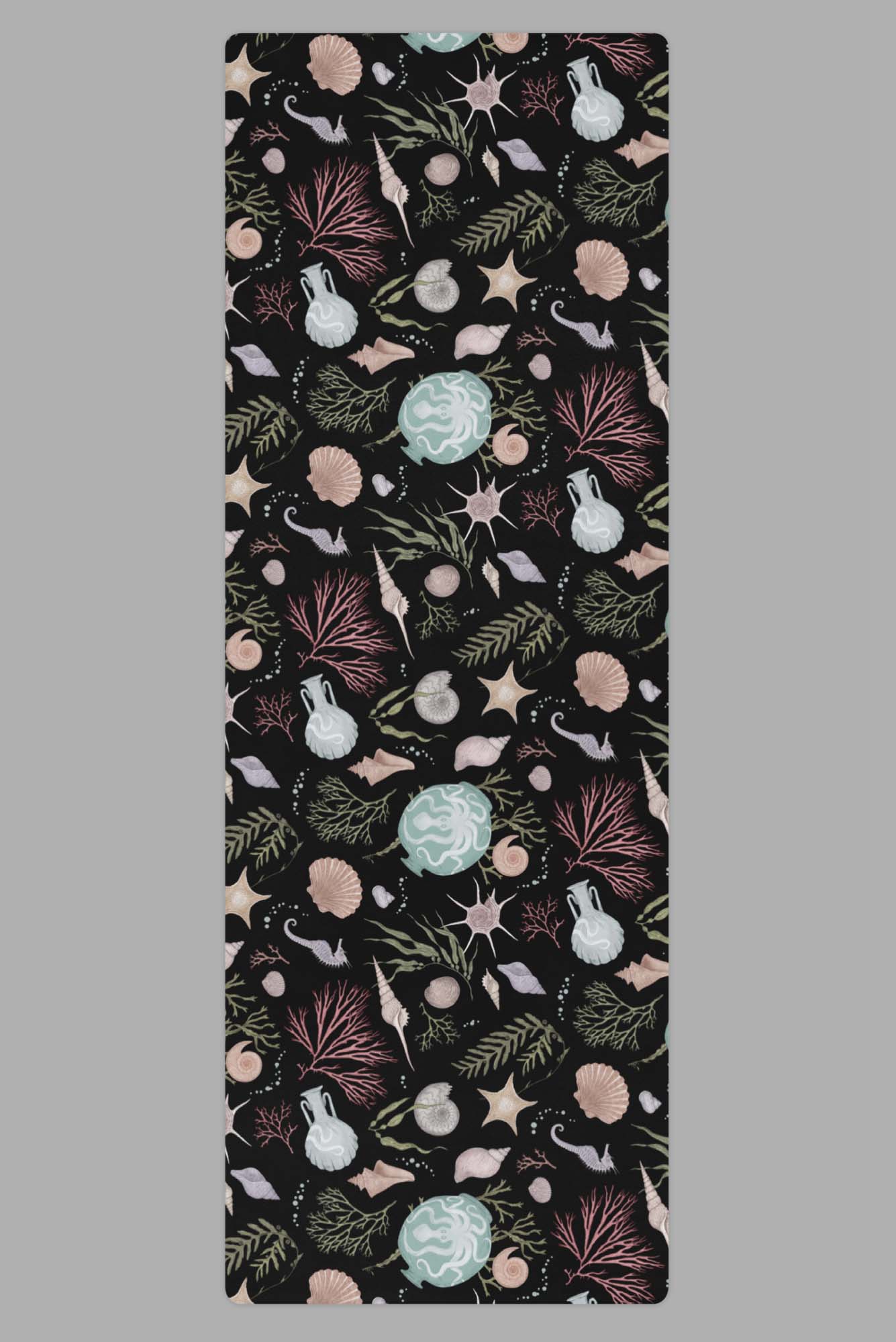 cosmic drifters sea witch yoga mat front