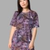 cosmic drifters stormy celeste print all over print t shirt dress front 2