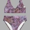 cosmic drifters stormy celeste print high waist bikini front2