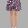 cosmic drifters stormy celeste print skater skirt front 2