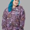 cosmic drifters stormy celeste print sweater front