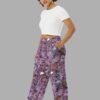 cosmic drifters stormy celeste print unisex wide leg pants side