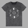 cosmic drifters stormy celeste unisex denim t shirt front 3