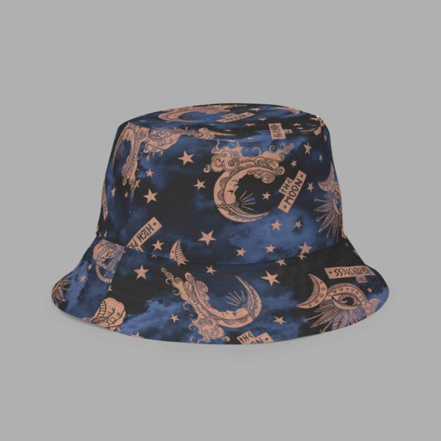 cosmic drifters tarot bucket hat2