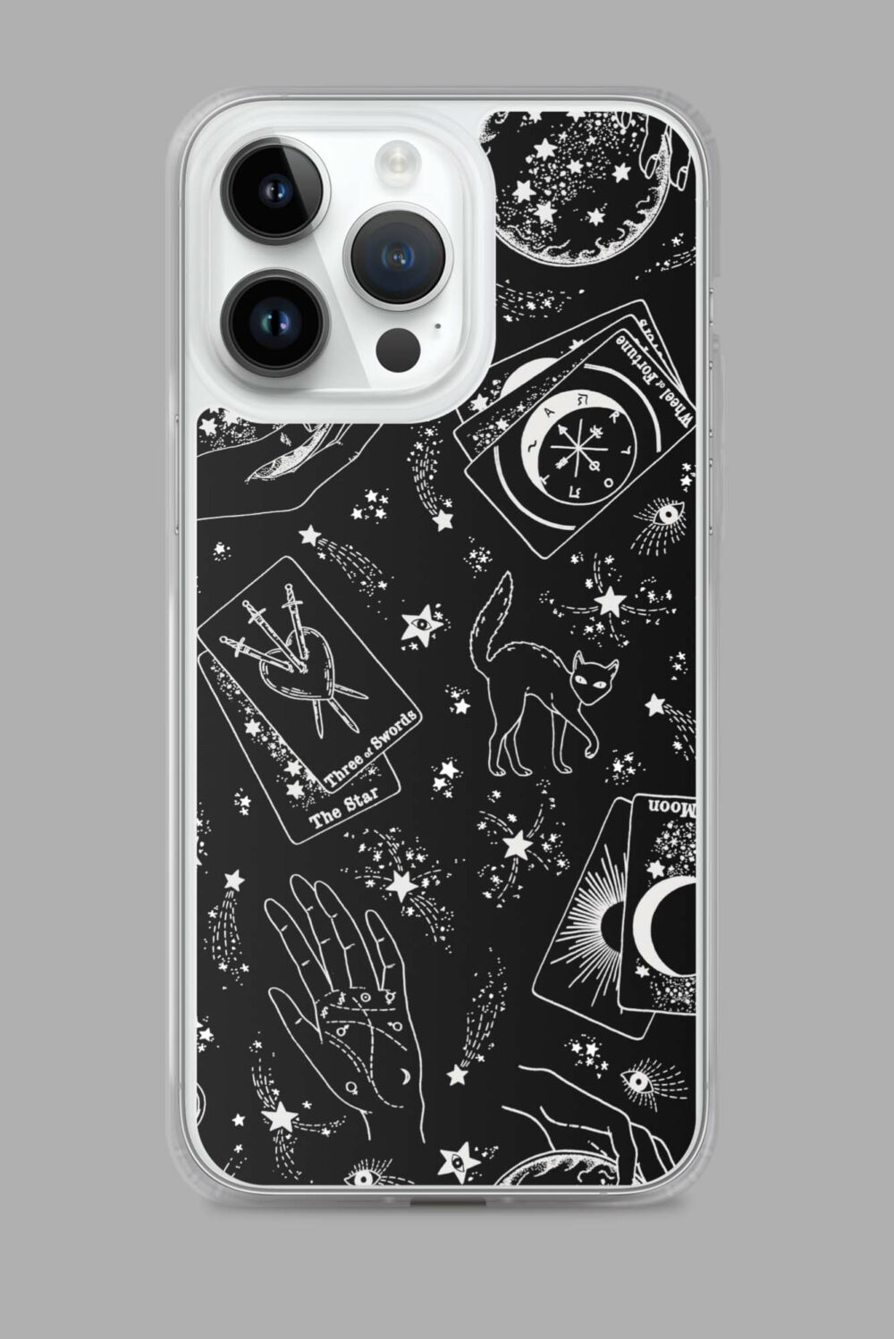 cosmic drifters travelling carnival clear case for iphone iphone 14 pro max case on phone 64e34b6b58912