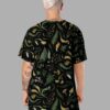 cosmic drifters werewood print all over print t shirt dress back