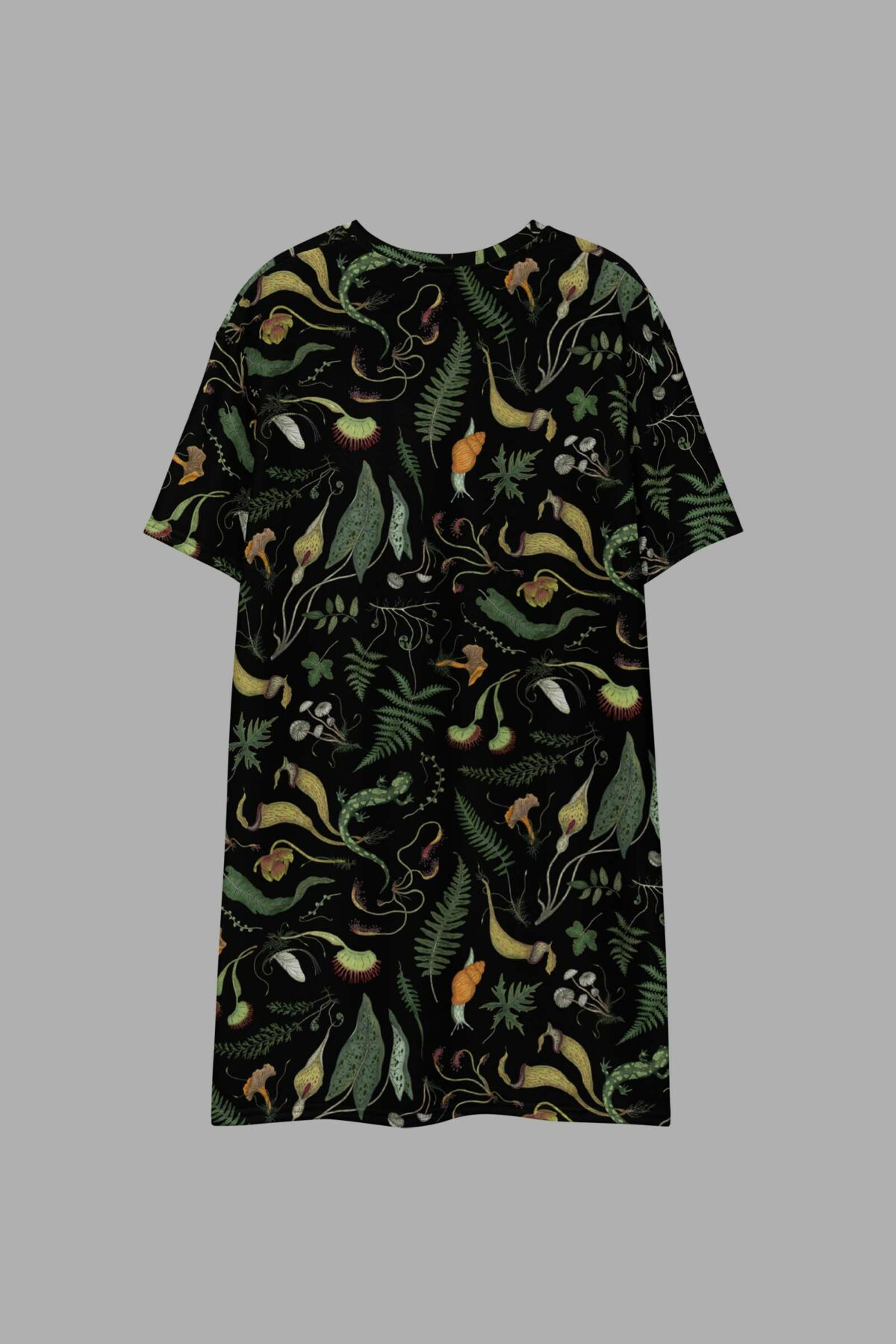 cosmic drifters werewood print all over print t shirt dress back2