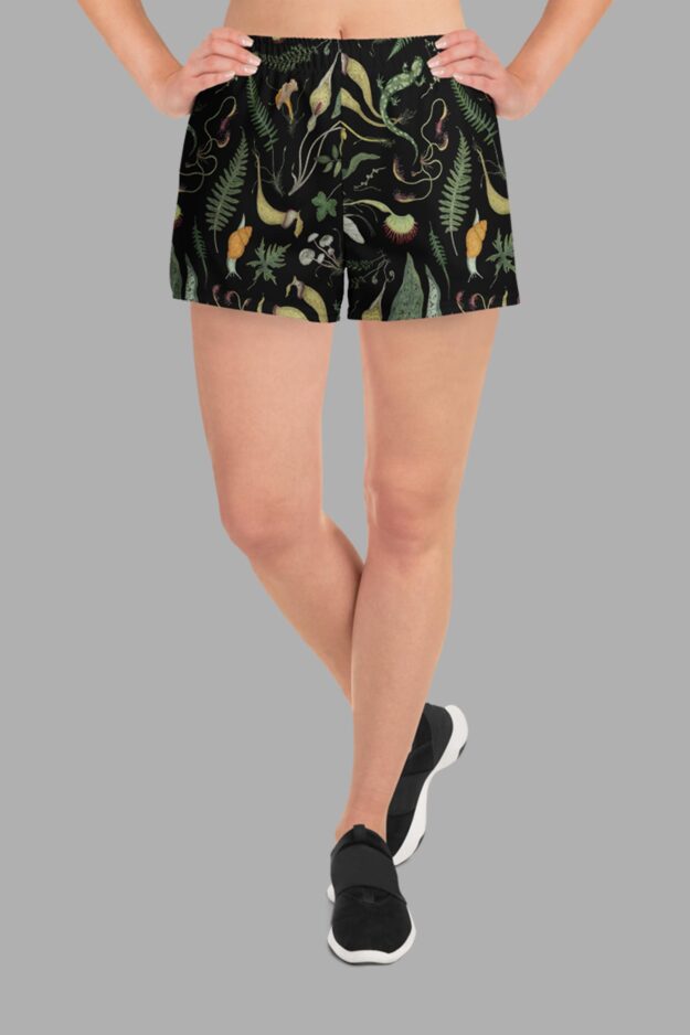 cosmic drifters werewood print athletic shorts front