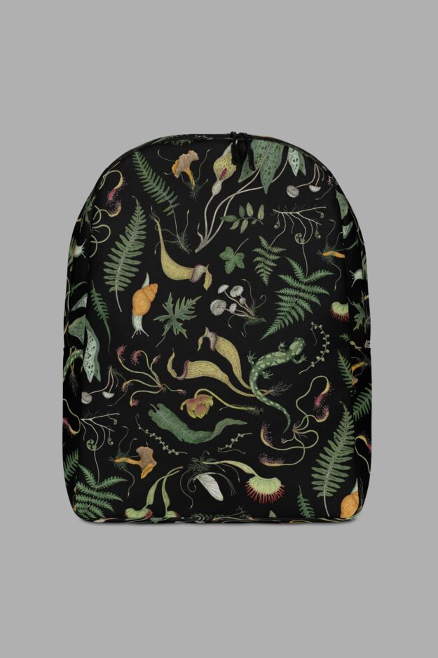 cosmic drifters werewood print backpack front