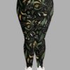 cosmic drifters werewood print plus size leggings back