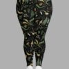 cosmic drifters werewood print plus size leggings front