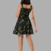 cosmic drifters werewood print skater dress back2