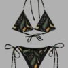 cosmic drifters werewood print triangle bikini front2