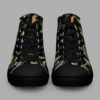 cosmic drifters werewood print womens high top canvas shoes 3