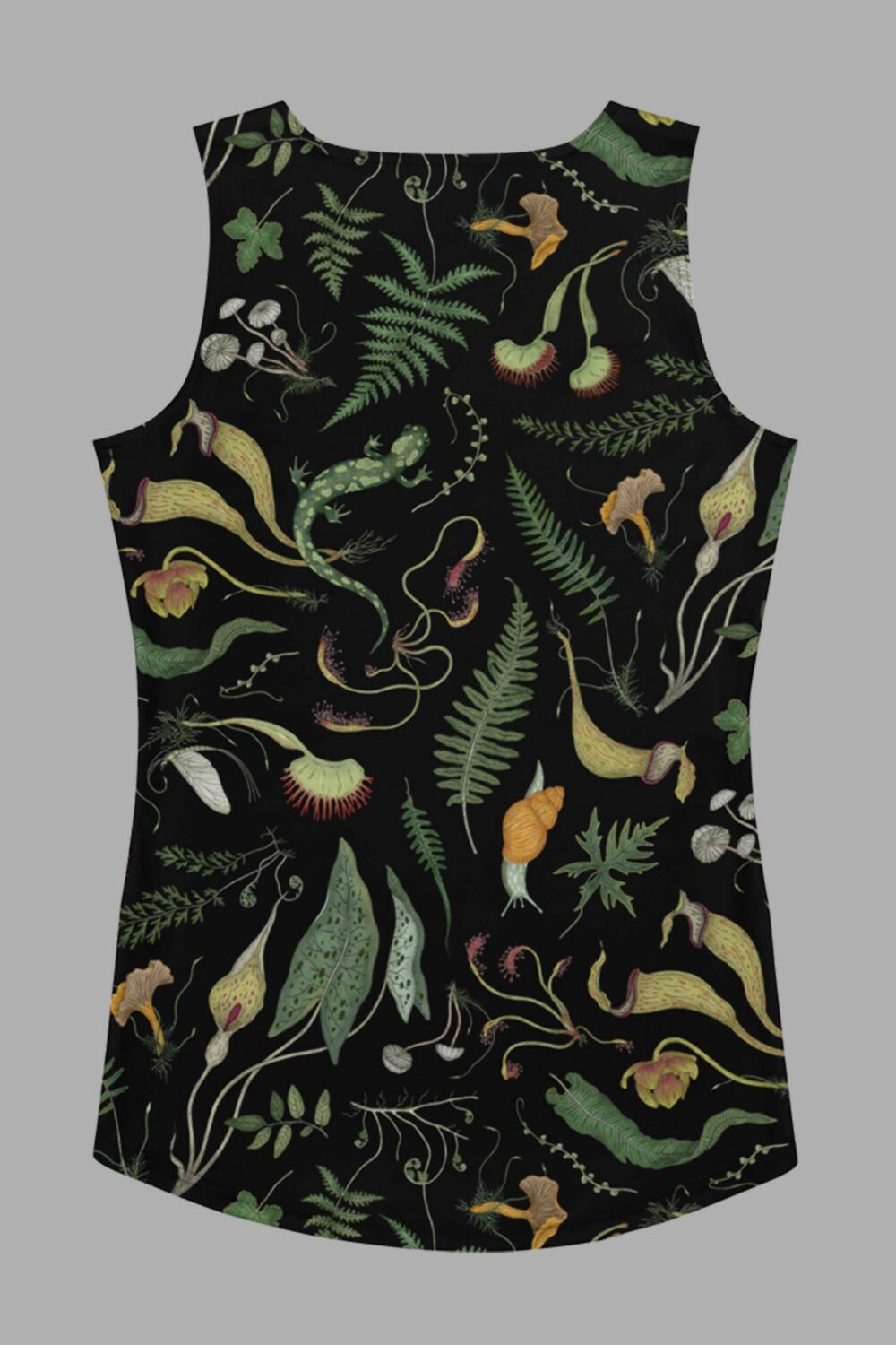 cosmic drifters werewood print womens tank top back 2