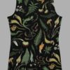 cosmic drifters werewood print womens tank top back 2