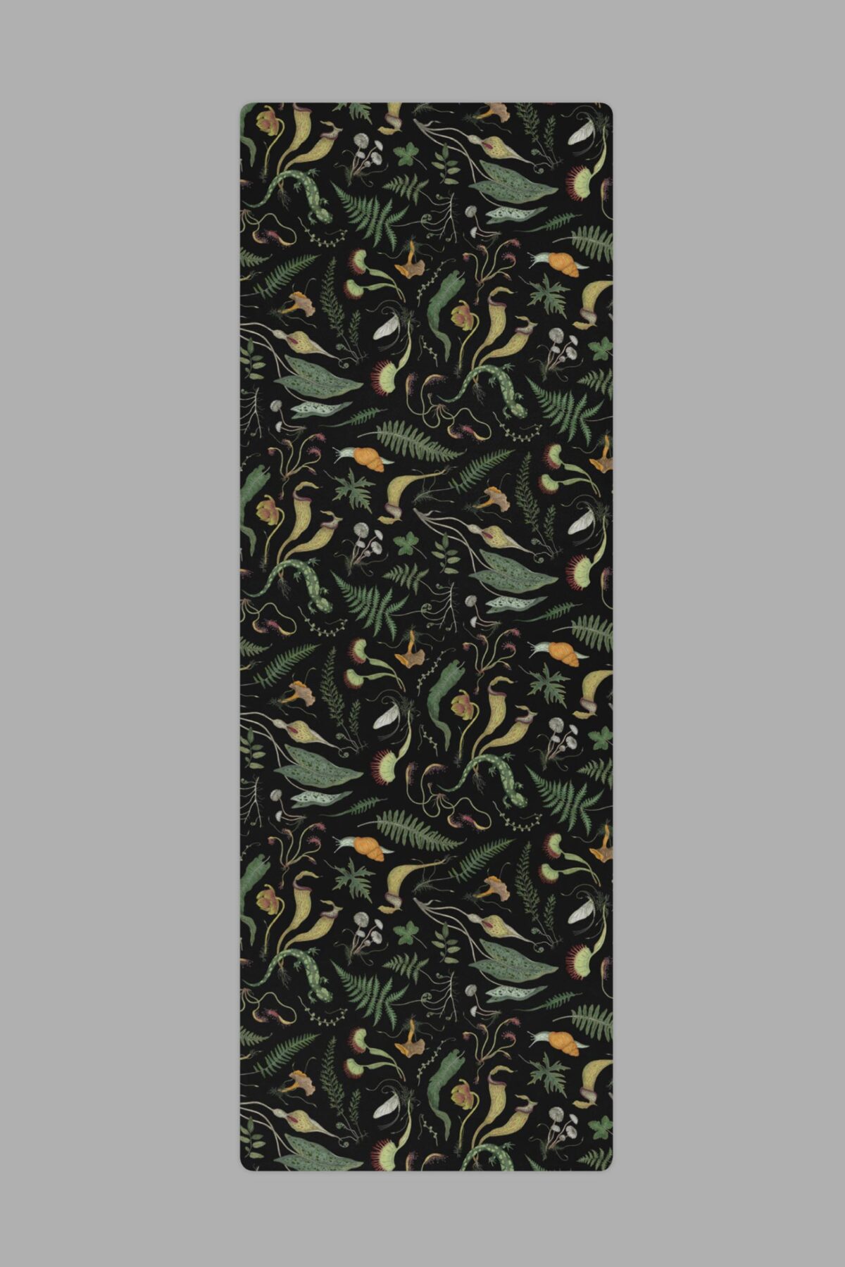 cosmic drifters werewood print yoga mat