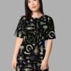 cosmic drifters witches altar print all over print t shirt dress front2