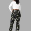 cosmic drifters witches altar print flare leggings back