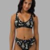 cosmic drifters witches altar print high waist bikini front