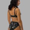 cosmic drifters witches altar print high waist bikini side2