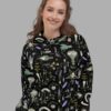 cosmic drifters witches altar print recycled unisex hoodie front