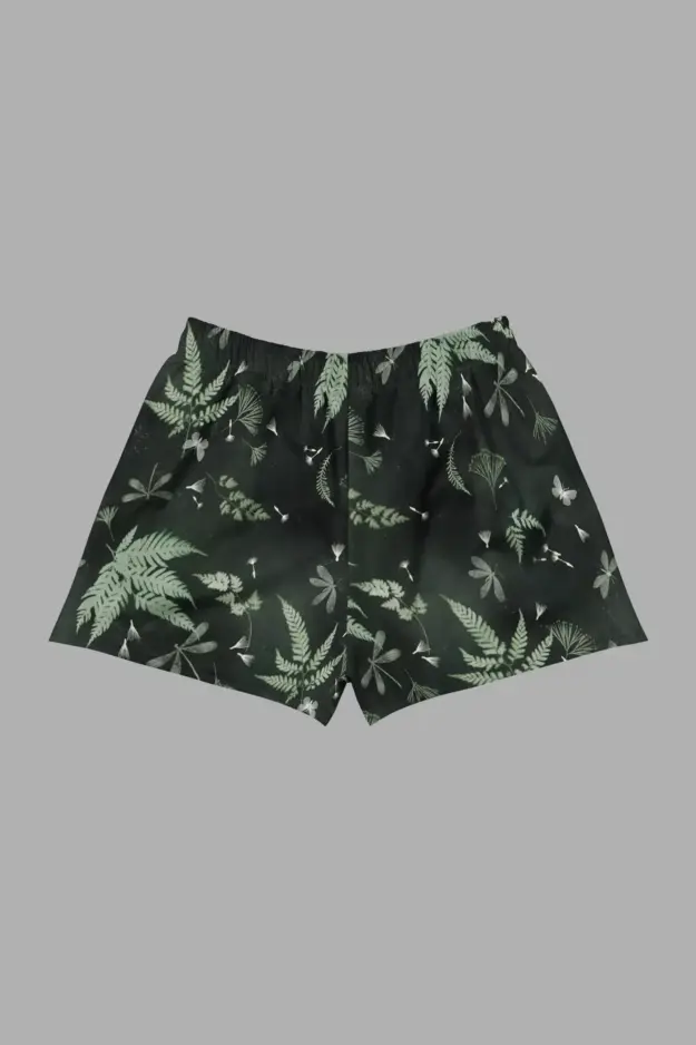 faerie fronds athletic shorts1