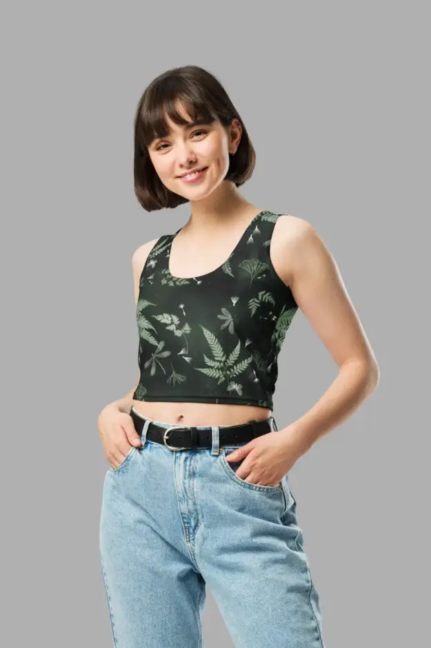 faerie fronds crop top3