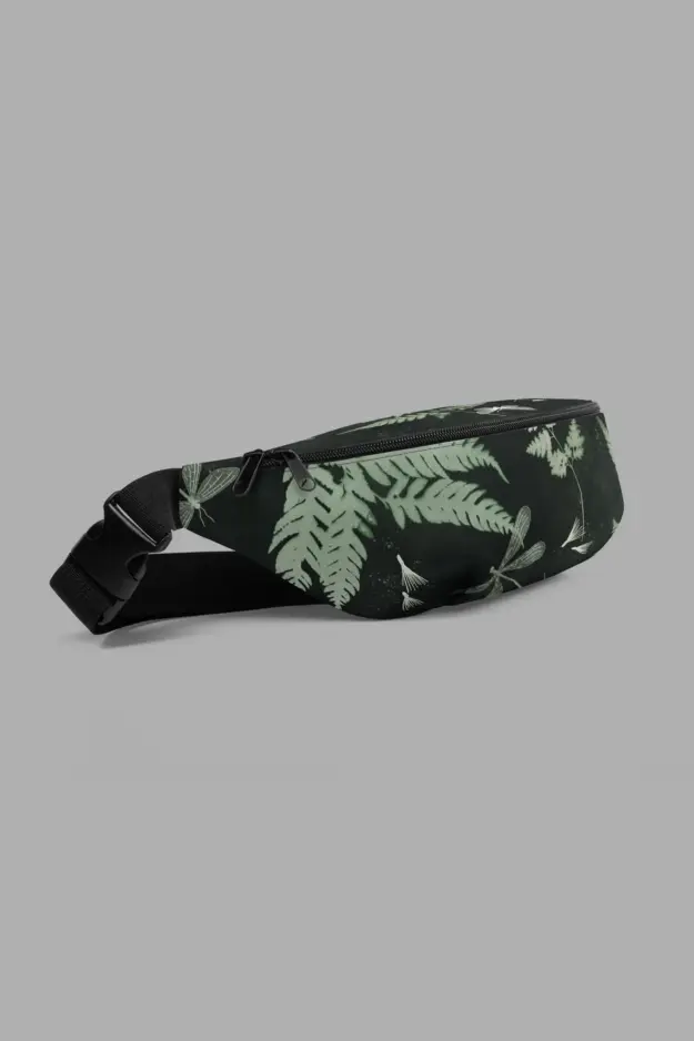 faerie fronds print fanny pack 3