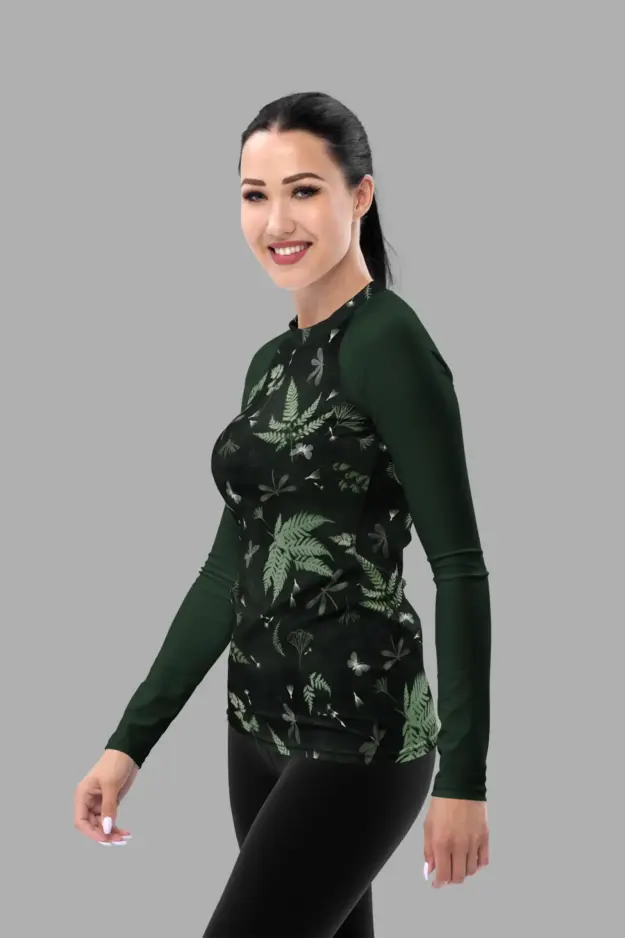 faerie fronds rash guard2