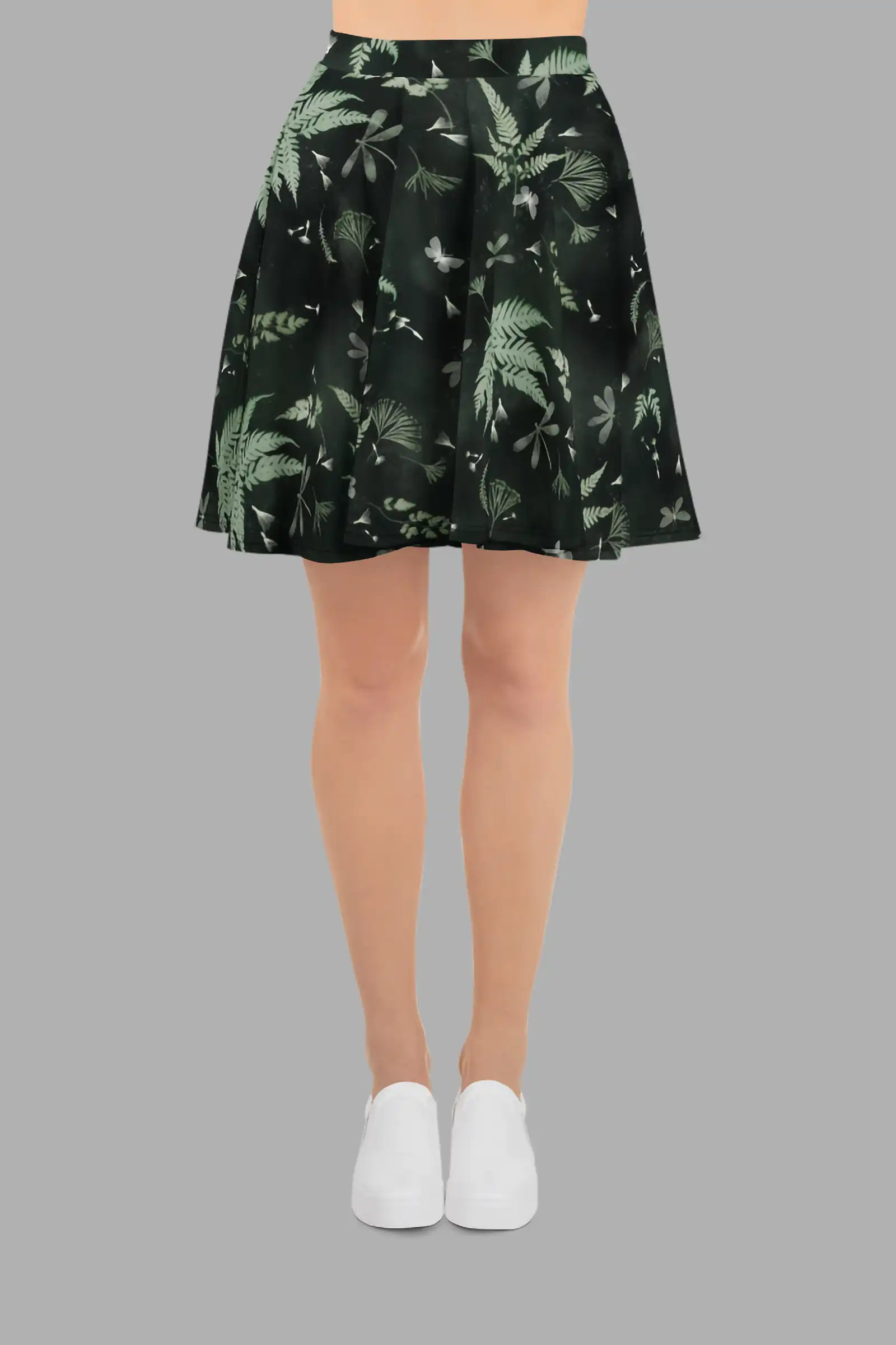 faerie fronds skater skirt 3