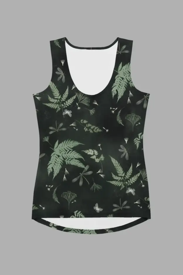 faerie fronds tank top1