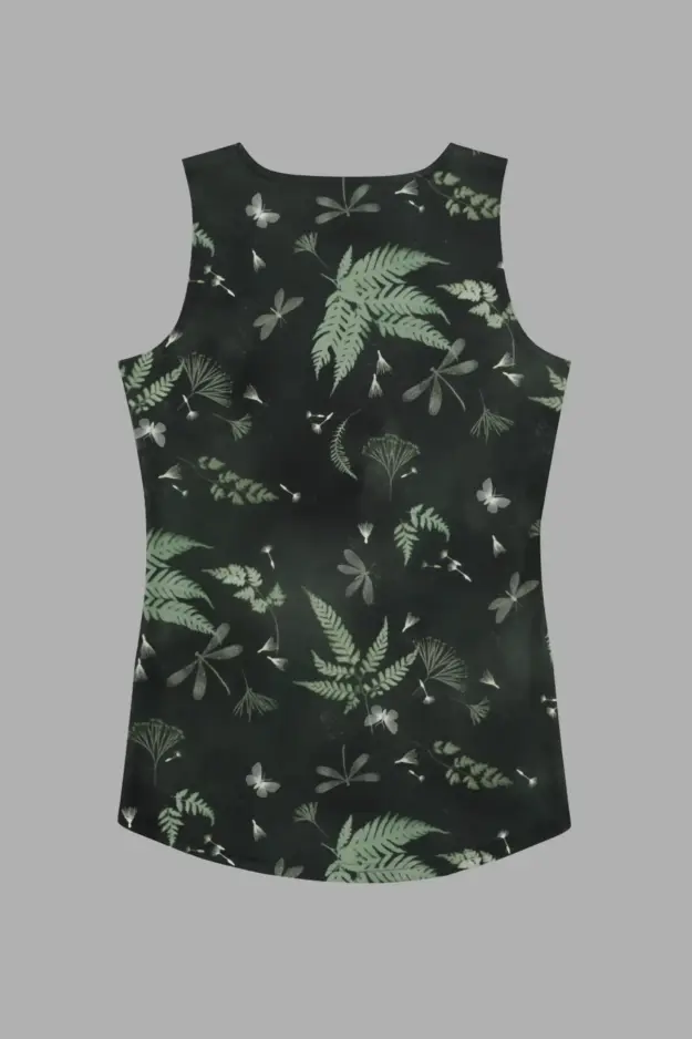faerie fronds tank top2