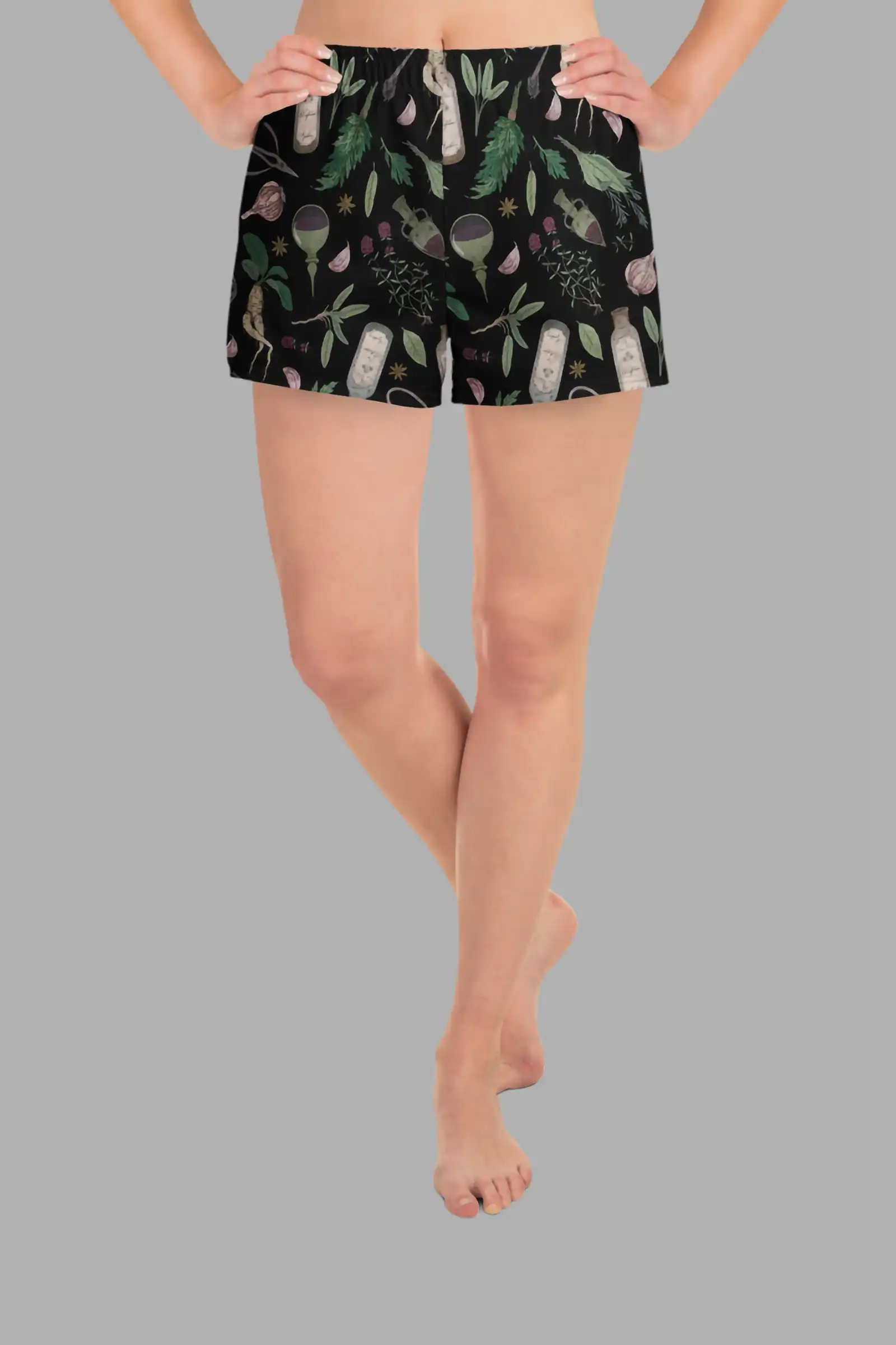 forest witch athletic shorts2