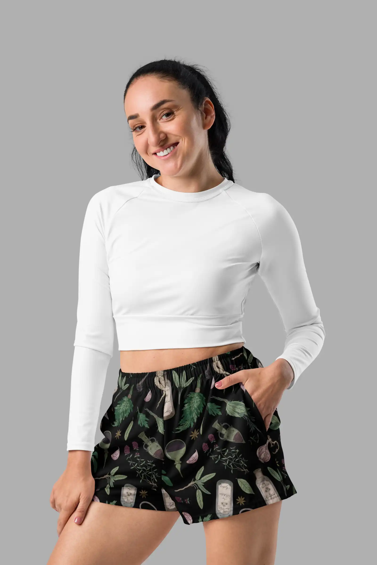 forest witch athletic shorts3