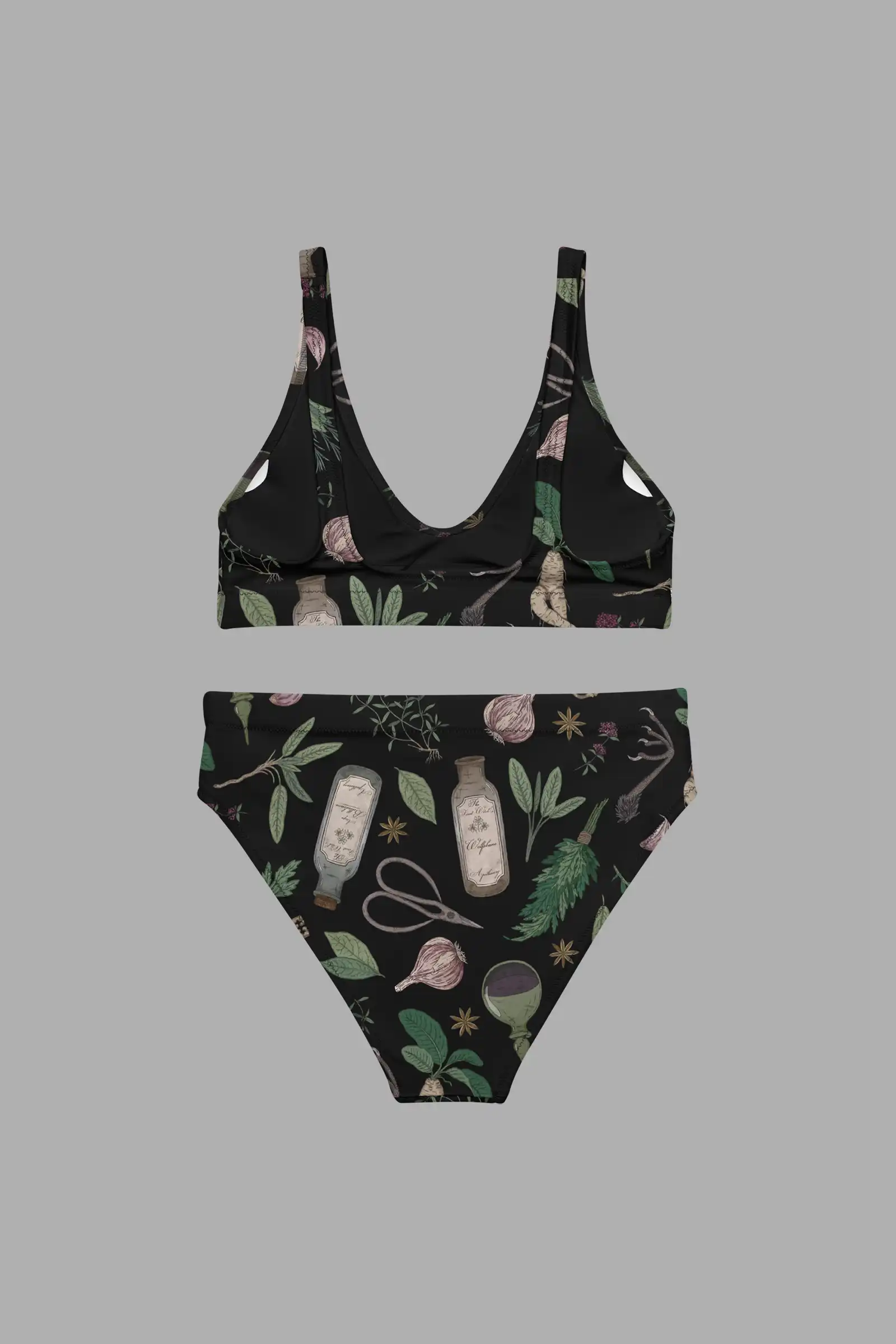 forest witch high waisted bikini1
