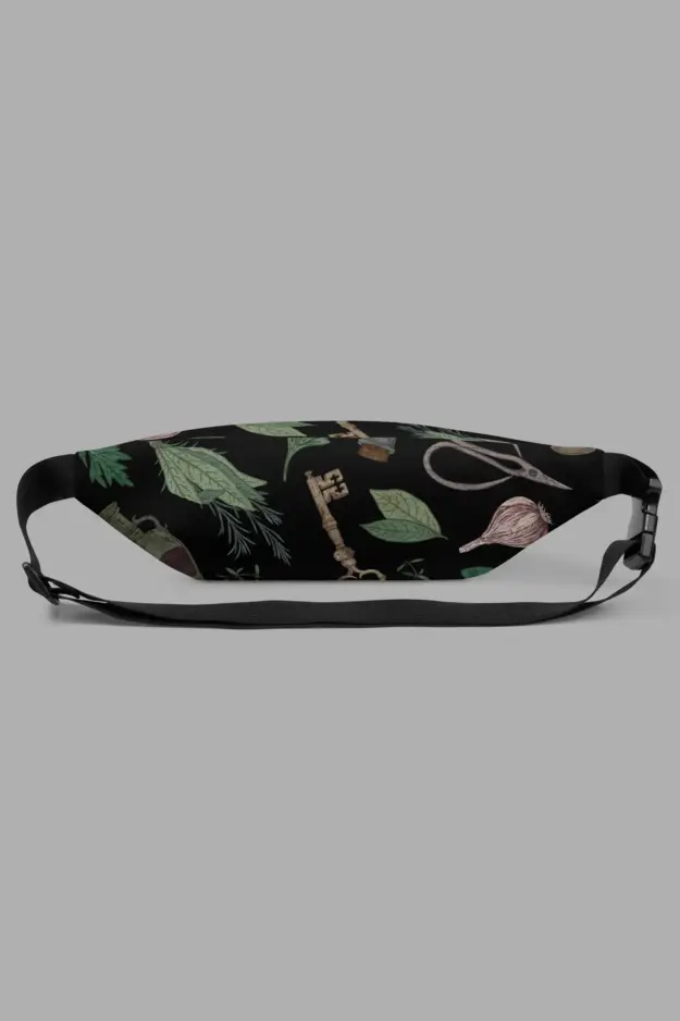 forest witch print fanny pack 1