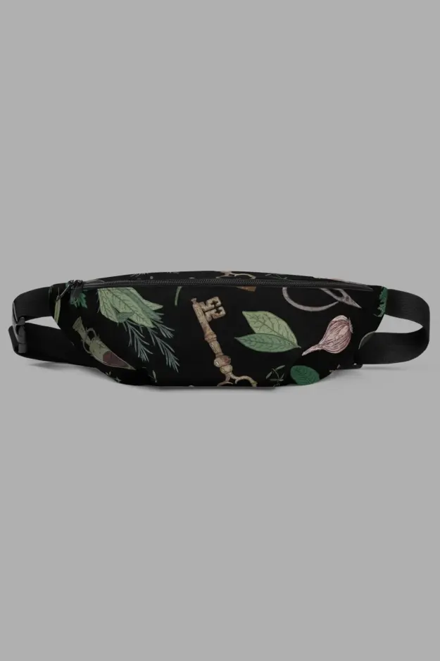 forest witch print fanny pack 2