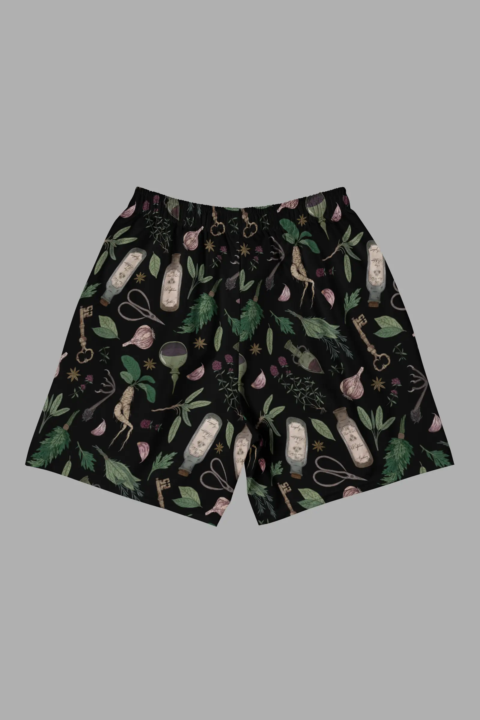 all over print unisex athletic long shorts