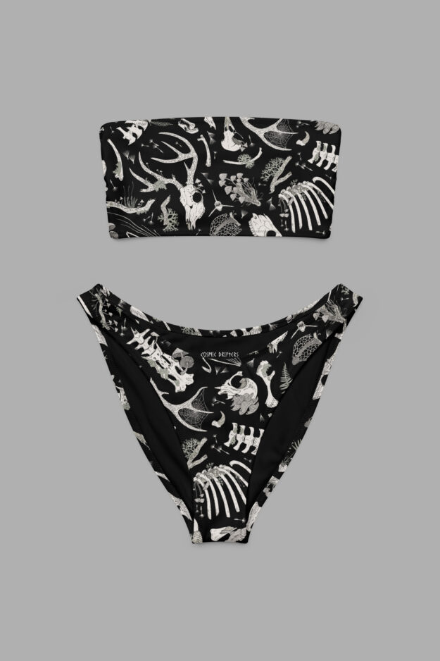 fungalis print bandeau bikini1